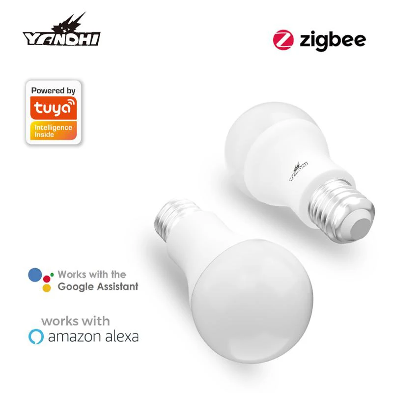 

ZIGBEE 3.0 10W Colour E27 LED Smart Light Bulb Neon Changing Lamp Voice Control Alexa Google Home Assistant TUYA APP Remote RGBW