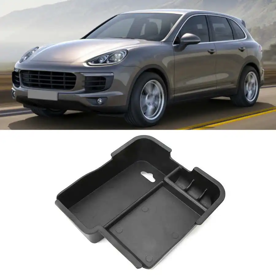 Автомобильный внутренний подлокотник коробка для хранения держатель Porsche Cayenne 2011