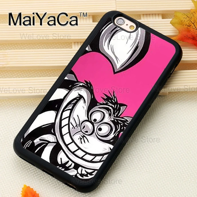 Чехол для телефона MaiYaCa Alice in Wonderland Cheshire Cats для iphone 11 Pro MAX X XR XS MAX 6 6S 7 8 Plus 5 5S TPU