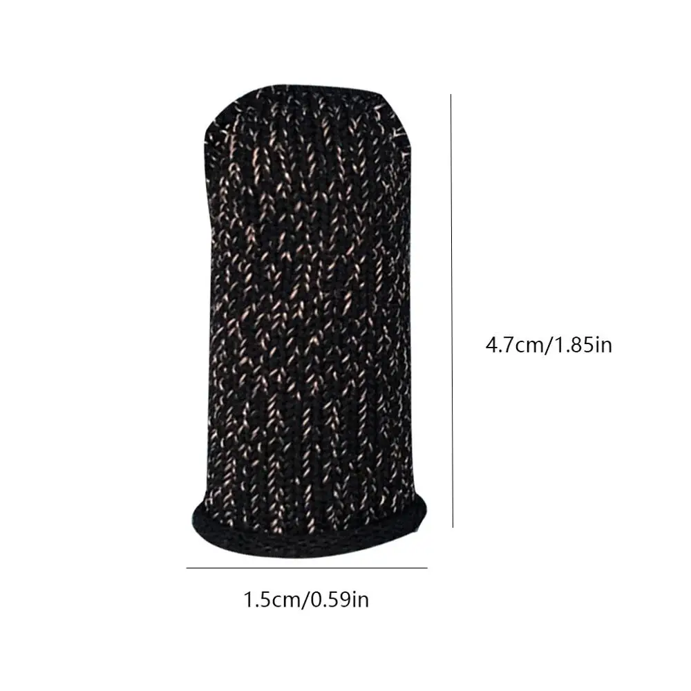

New 10pcs Mobile Game Fingertip Gloves for Gamer Sweatproof Anti-slip Touch Screen Finger Sleeve Breathable Gaming Fingertip