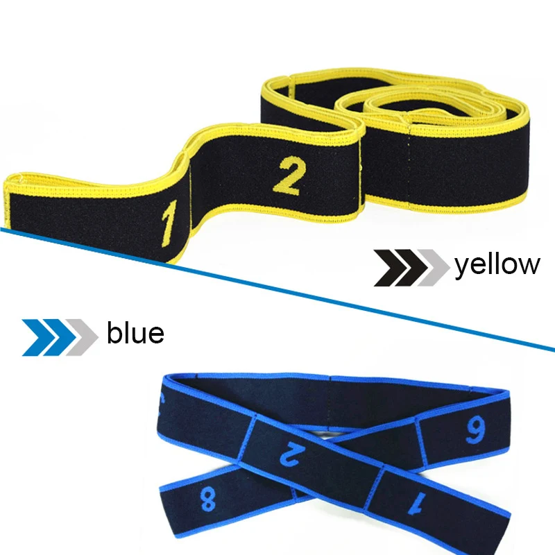 

Newly Elastic Latin Training Band Fitness Pilates Yoga Stretch Resistance Band for Fitness