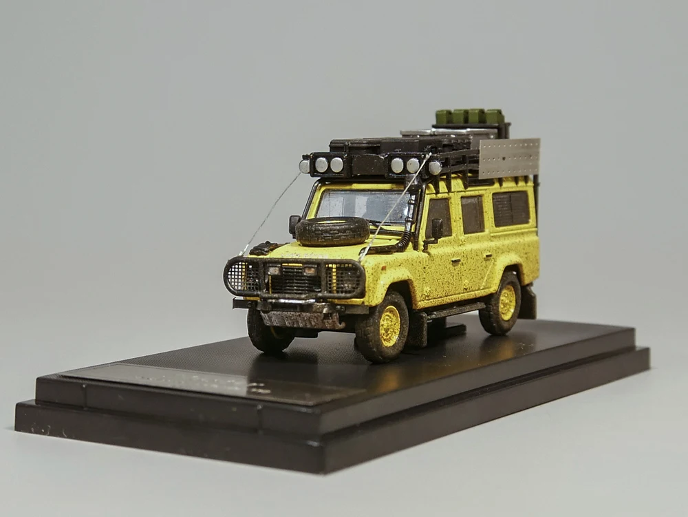 Мастер 1:64 Defender 110 с поставками для пополнения литая модель автомобиля