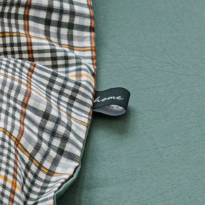 

100% Washed Cotton Duvet Cover Twin Queen King size 4Pieces Luxury Soft Bedding Set 1Duvet Cover 1Fitted Bed sheet 2 Pillowcases