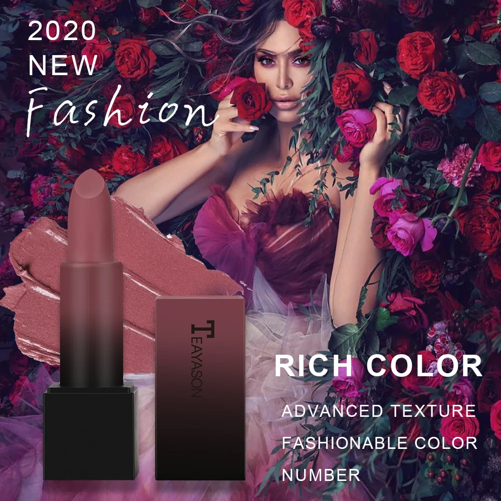 

3Colors/Sets Matte Power Matte Liquid Lipstick Lip Glaze Sets Natural Moisturizer Waterproof Velvet Lip Glosses Makeup TSLM2