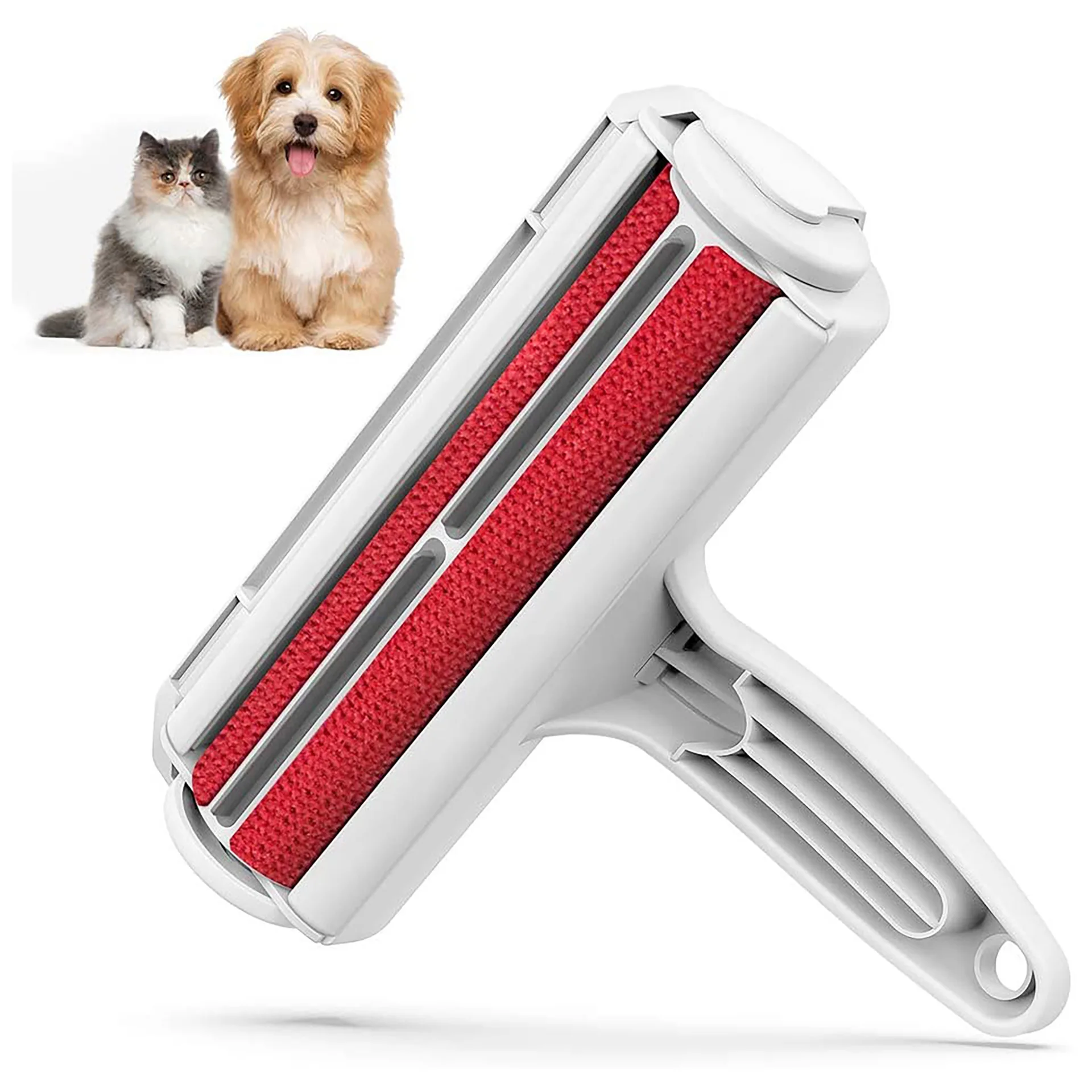 

Pet Hair Removal Brush Tearable Washable Sticky Hair Roll Sticky Hair Brush Drum Type Clothes Hair Remover Scraper Cleaning Tool