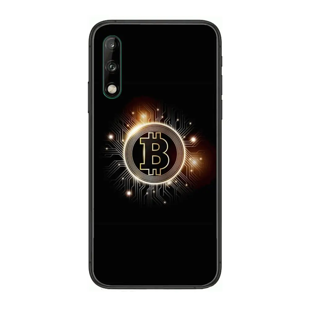 

American gold coins USD Clear Phone Case For Huawei Y 5 6 7 8 9 A P S Pro 2020 2019 Black Etui Coque Hoesjes Comic Fashion