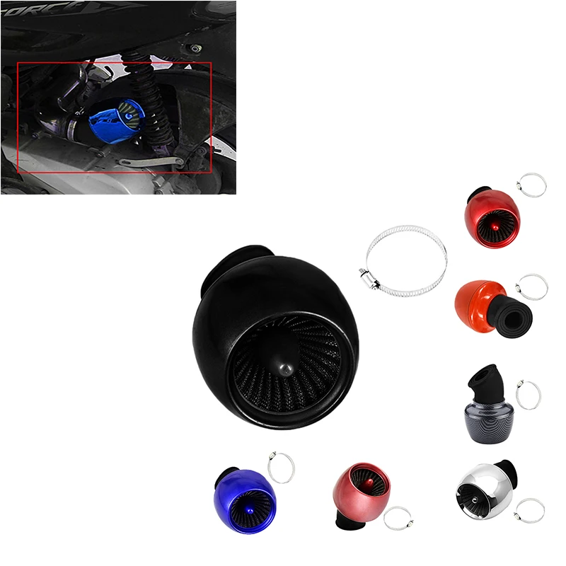 24 мм 48 угловой мотоциклетный воздухоочиститель с высоким потоком впускной