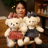 high quality toy cartoon lovers bear teddy bear plush toys 3545cm stuffed plush animals bear doll birthday gift for children