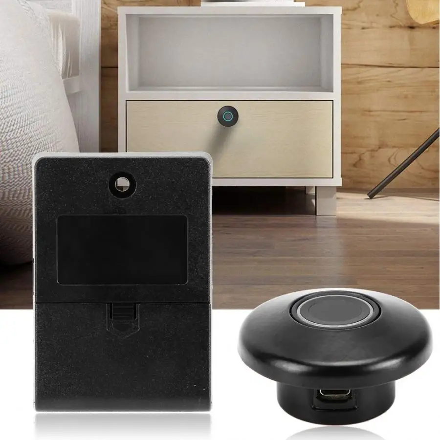 Полупроводниковый замок со сканером отпечатков пальцев умный электронный без