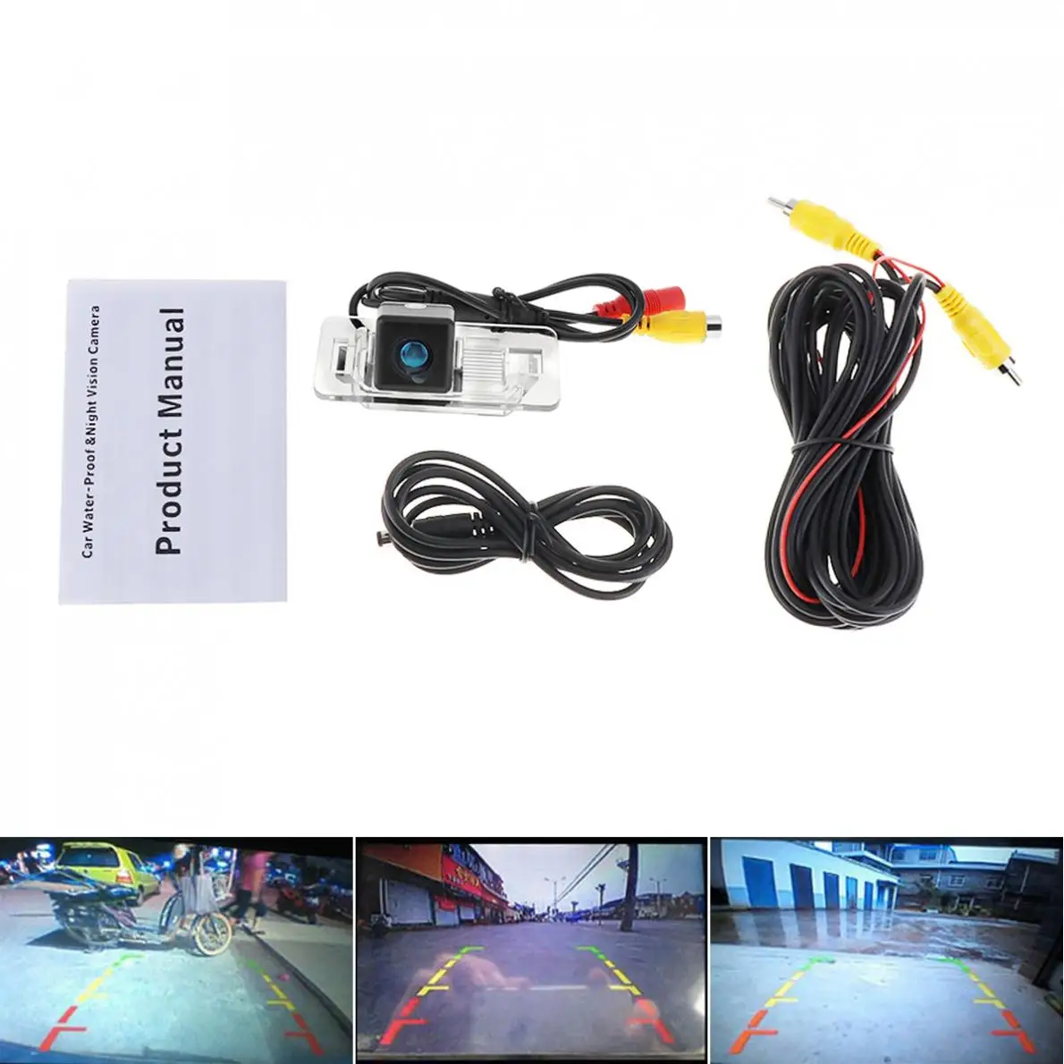 Водонепроницаемая камера ночного видения Автомобильная заднего вида запасная 170