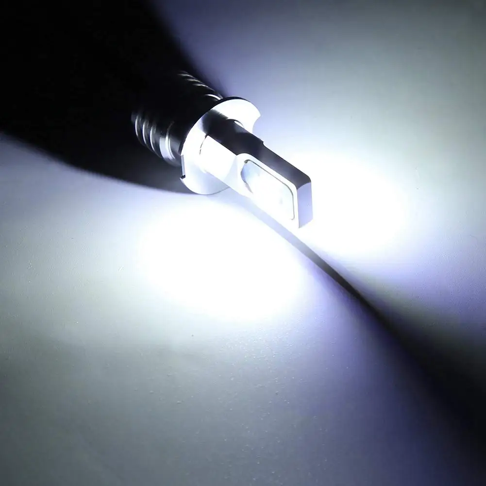 

Hot Sale 2PCS DC12-24V H3 80W 3570 2SMD 6000K Light Car Headlight Bulbs Super Bright Car Fog Light