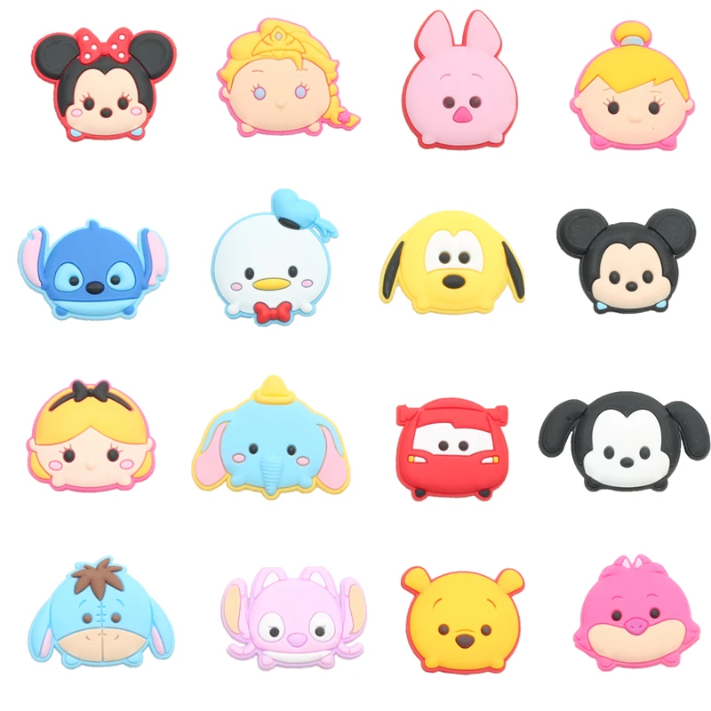 

Single Sale 1pcs Cartoon Animal PVC Shoe Charms,Shoe Buckles Accessories Fit Bands Bracelets Croc JIBZ,Kids Party X-mas Gift