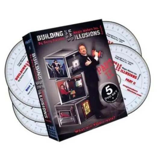 

Gerry Frenette - Building Your Own Illusions Part 2 DVD 1-5 - Magic tricks