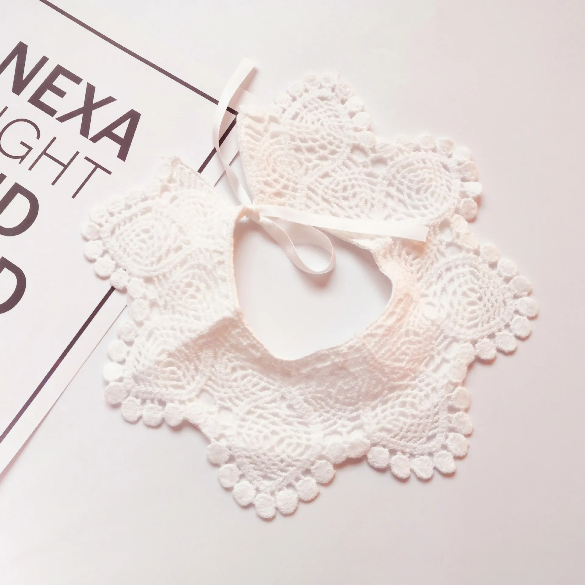 Элегантный милый нагрудник принцессы для младенцев новорожденных накладной