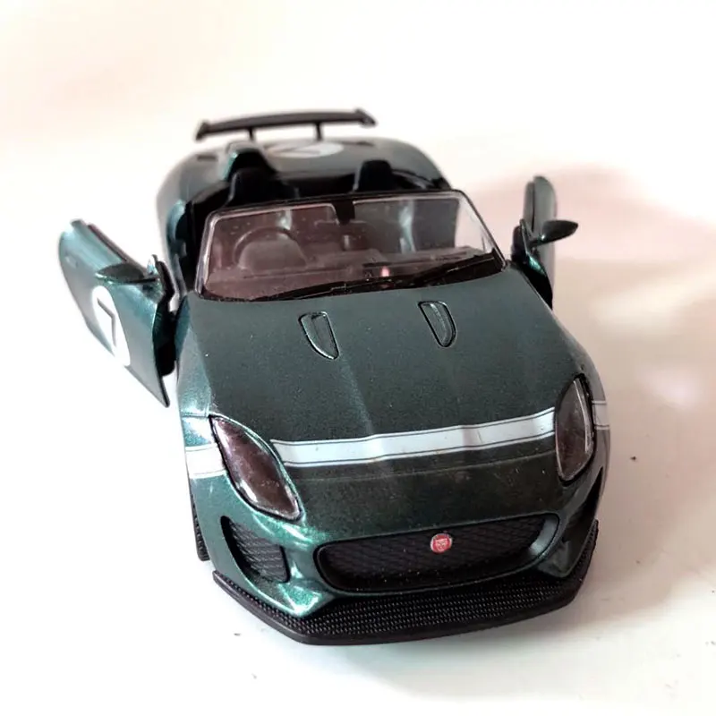 JOYCITY 1/36 весы классические JAGUAR F-TYPE проект 7 Diecast металлические отступить модели