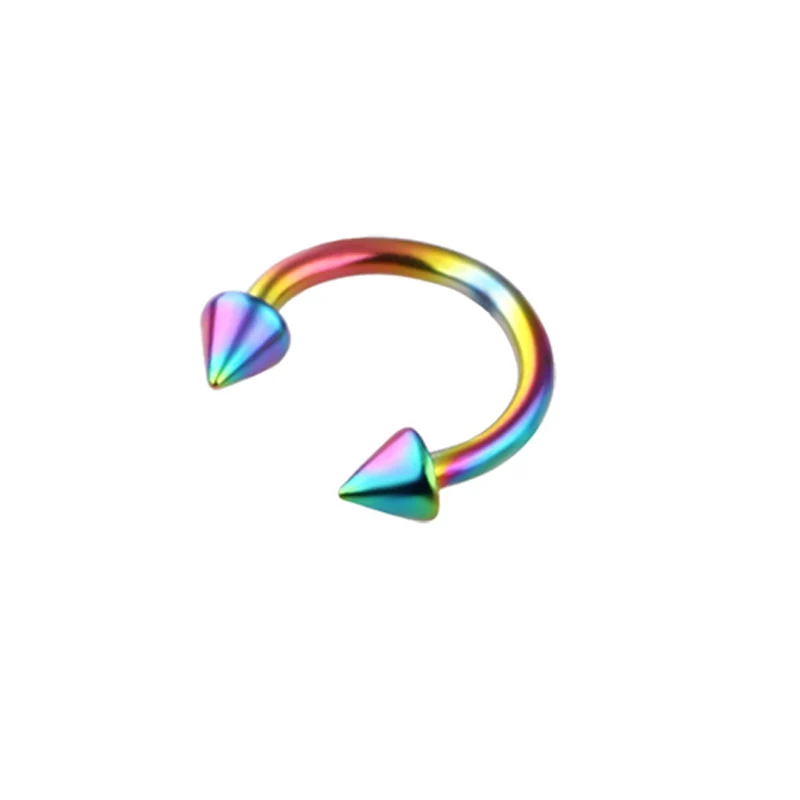 1 шт. зажим клипса из нержавеющей стали для мужчин и женщин 2x8x3/3 мм|Украшения тела|