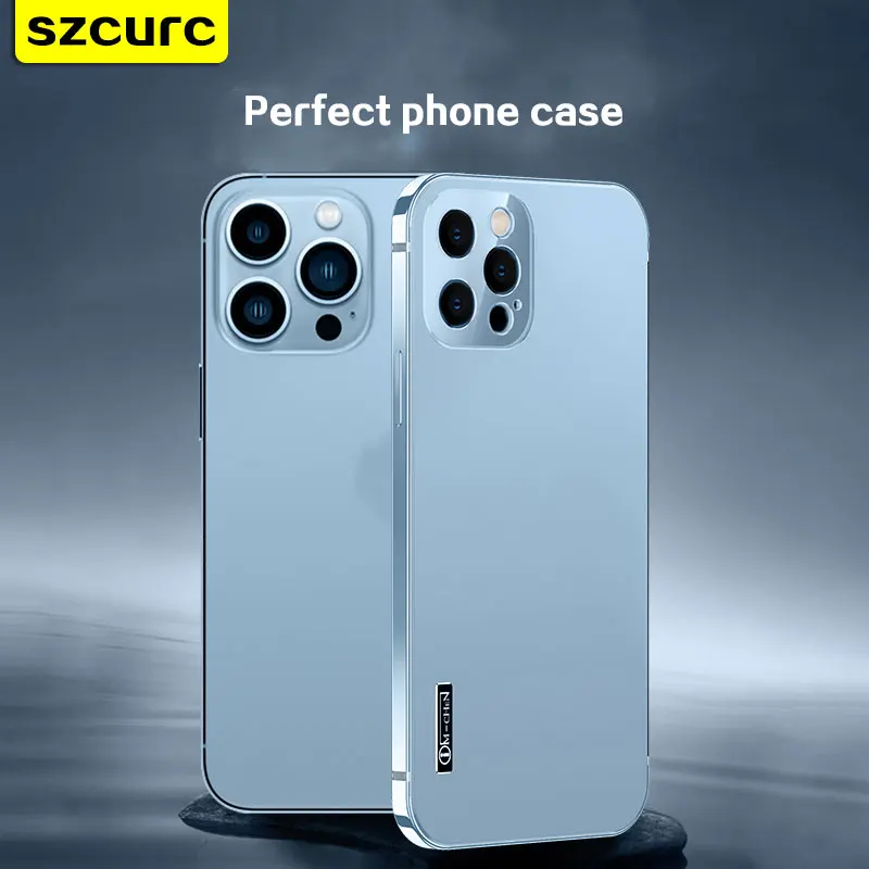 Ceny Dla Iphone 14 Pro Max Etui Na Telefon. IPhone12 Plus 13 Nowy Uniwersalny Obiektyw Anti Fall Wysokiej Klasy Luksusowa Ultra-cienka Osłona Ochronna