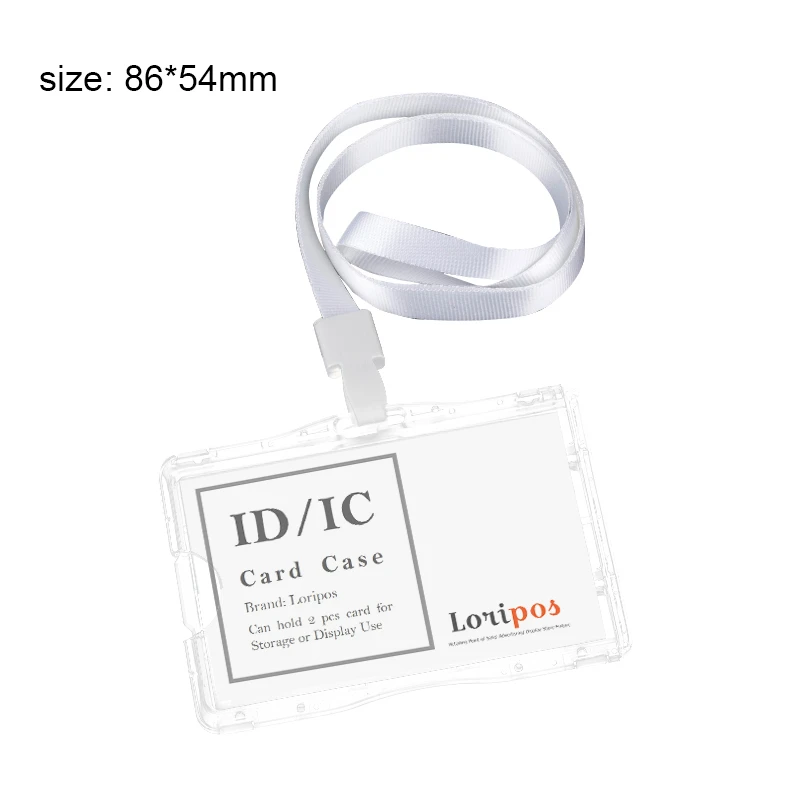 

Company School Office Exhibition Use with Lanyard Badge Holder