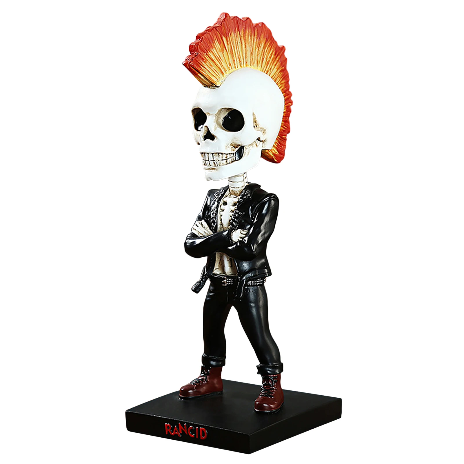 

Creative Car Decoration Cartoon Skull Shaking His Head Doll Car Decoration