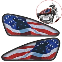 13 styles motorcycle fuel gas tank stickers waterproof protect pads decals for harley sportster xl 883 1200 softail dyna bobber