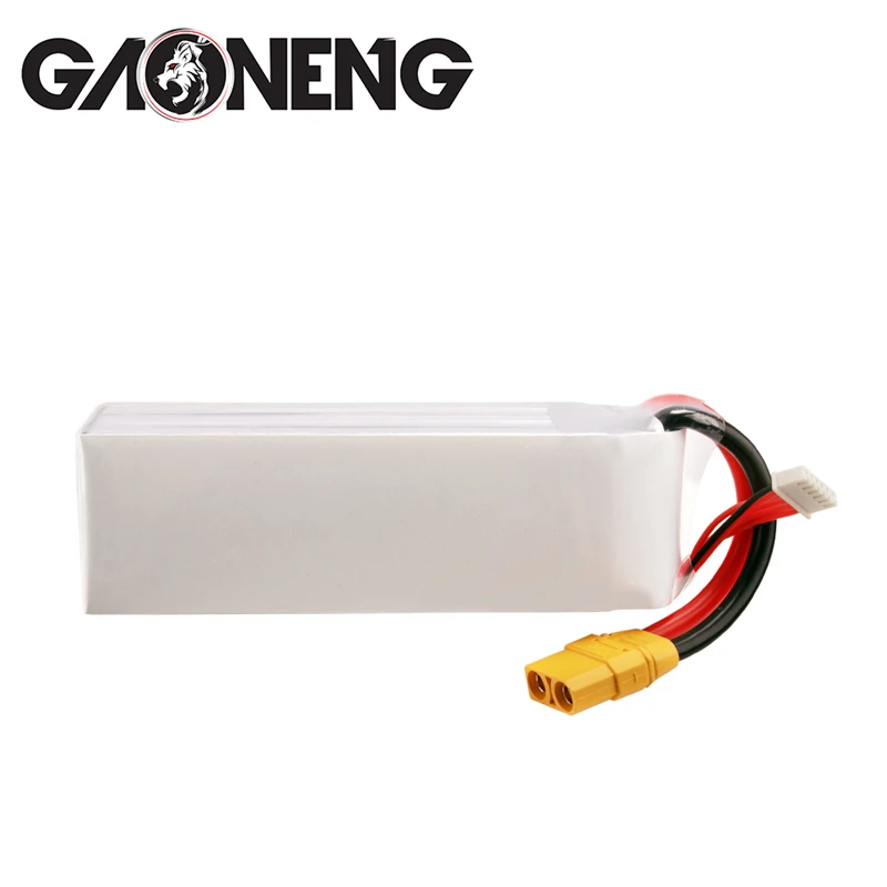 GAONENG-bater&iacute;a LiPo para Dron de carreras, accesorio de repuesto para cuadric&oacute;ptero teledirigido, GNB 18,5 V, 6200mAh, 90C, 5S, FPV, T/XT60/XT90/EC5/TRX-1