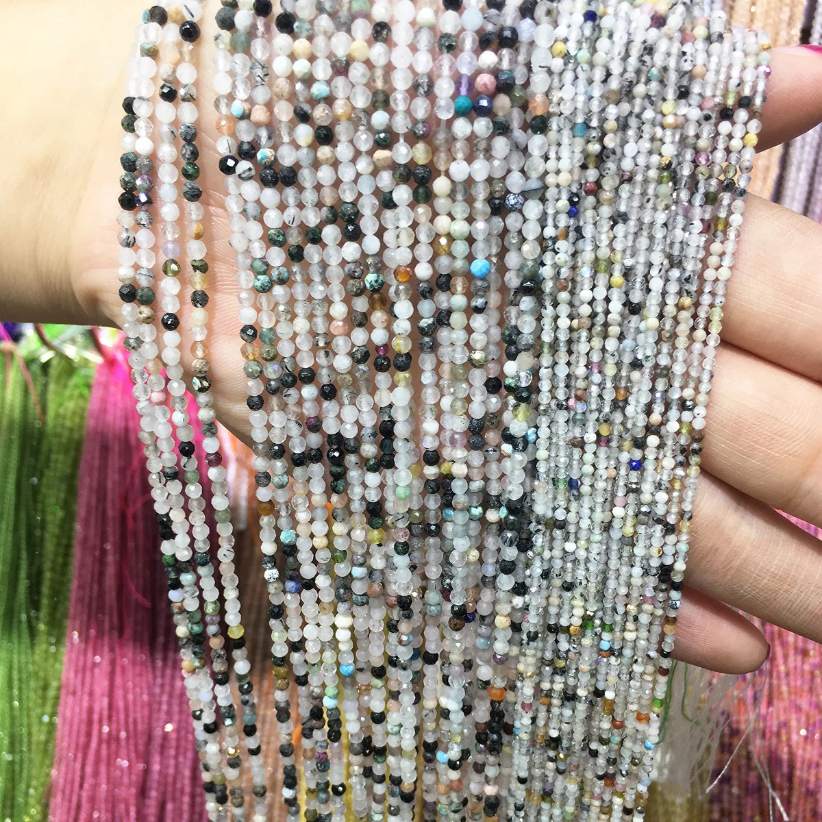 Бусины Из Натурального Красного камня 2 мм 3 | Украшения и аксессуары