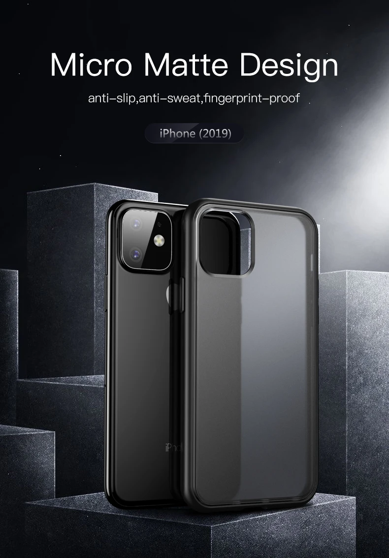 Роскошный Матовый чехол LUPHIE для iPhone 11 Pro Max, противоударный чехол для, iPhone 11, 5,8, 6,1, 6,5 дюймов, чехол s Coque Funda