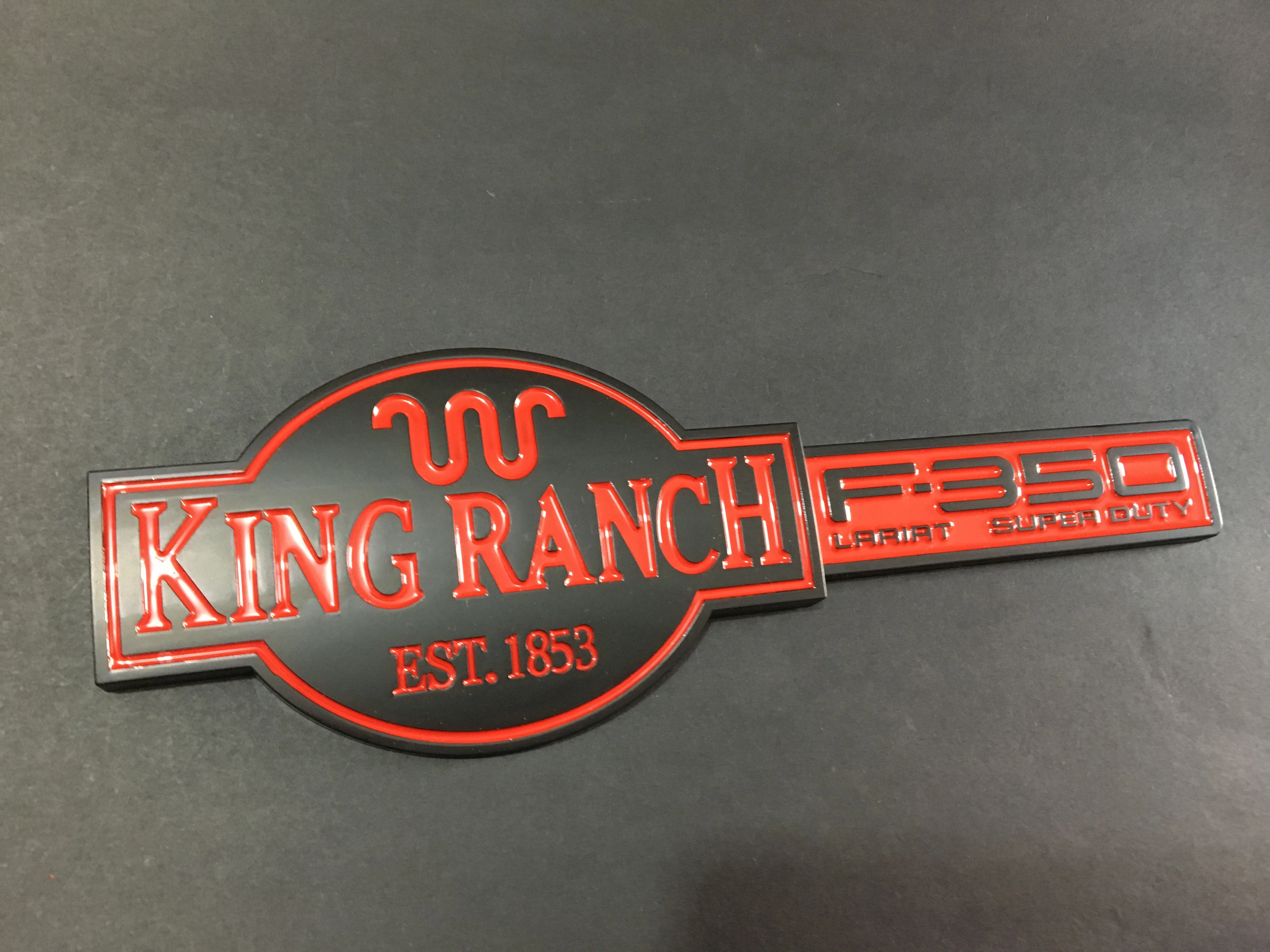 1 шт. новая эмблема ABS F350 KING ранчо переднее крыло