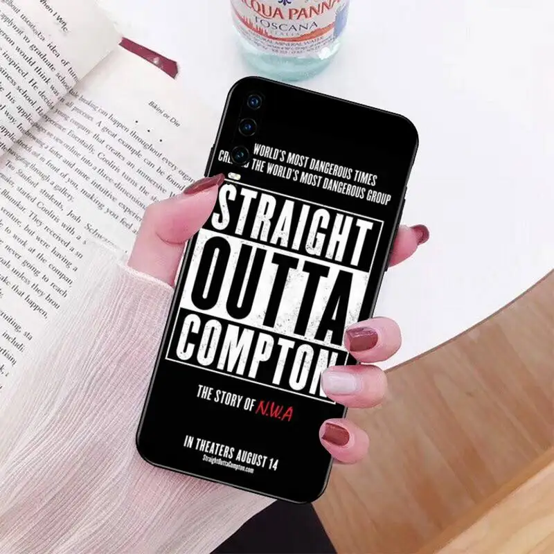 HPCHCJHM прямые из Compton NWA ночные часы художественный чехол для телефона Huawei Honor 20 10 9 8