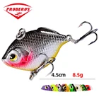 PRO BEROS 1 шт. жесткие приманки VIB, рыболовная приманка, тройные Крючки, тонущий кренкбейт, воблер, рыболовная снасть 8,5 г 4,5 см