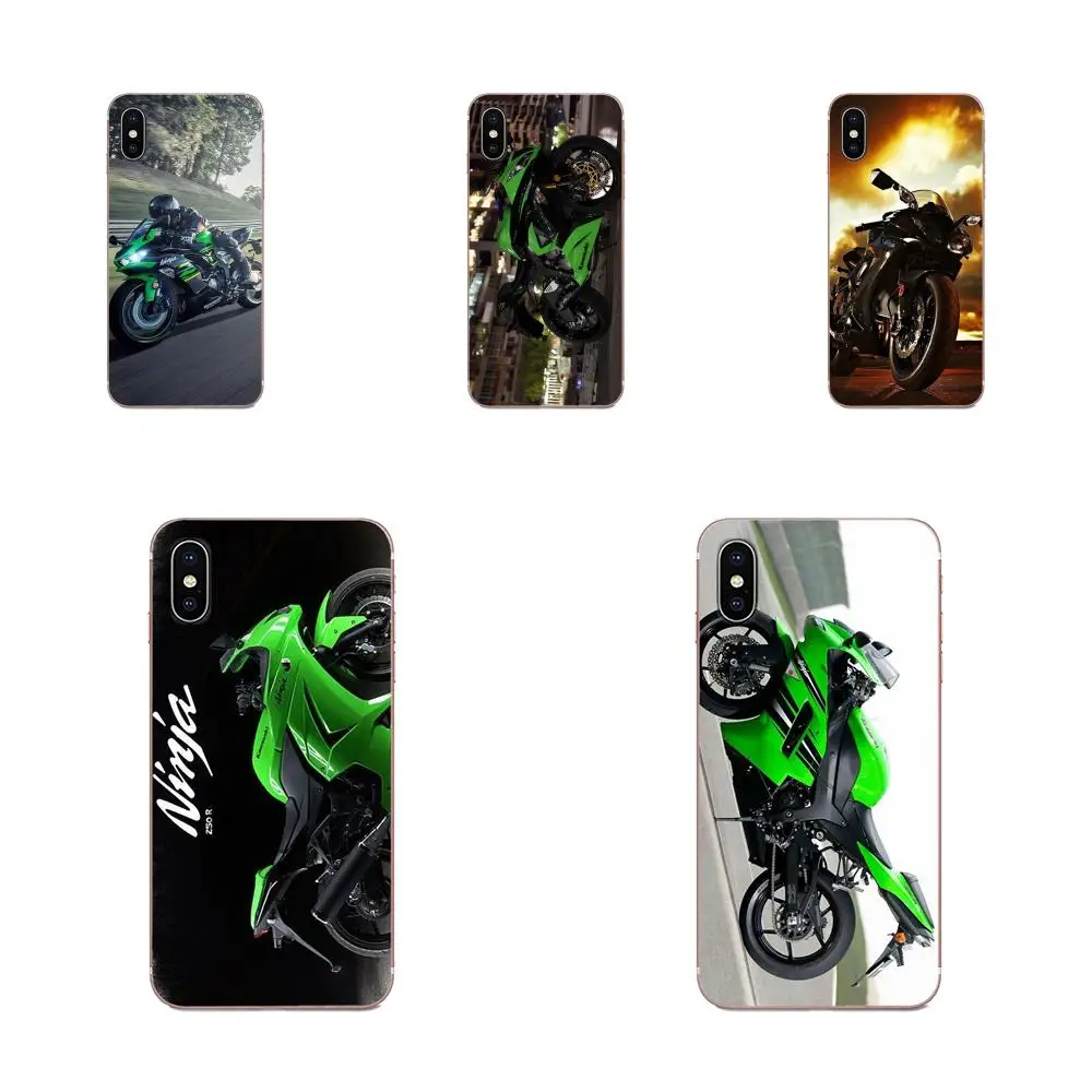 Мягкий мобильный телефон Kawasaki ниндзя Zx R спортивный мотоцикл для Apple iPhone 11 Pro X XS Max