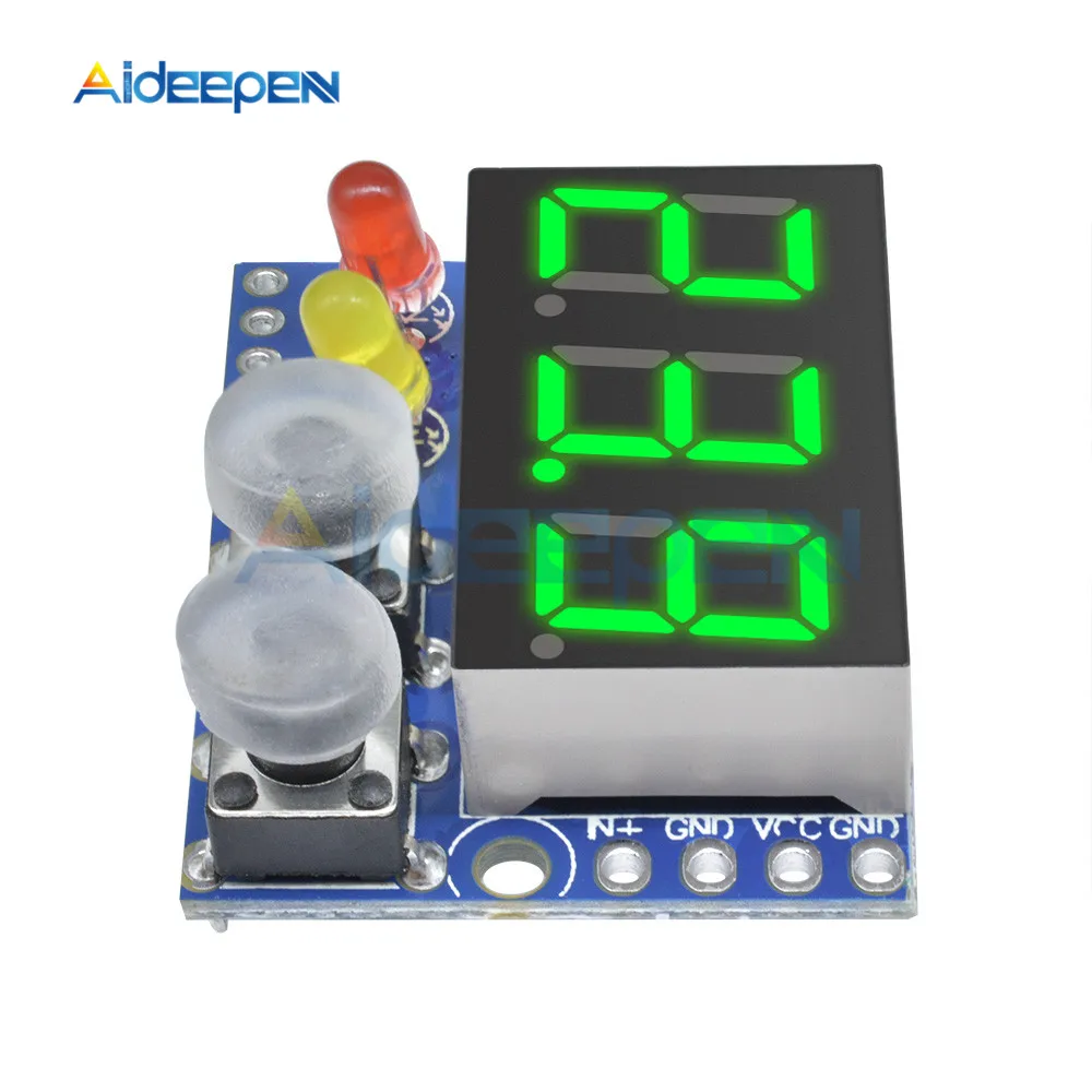 цифровой вольтметр светоди