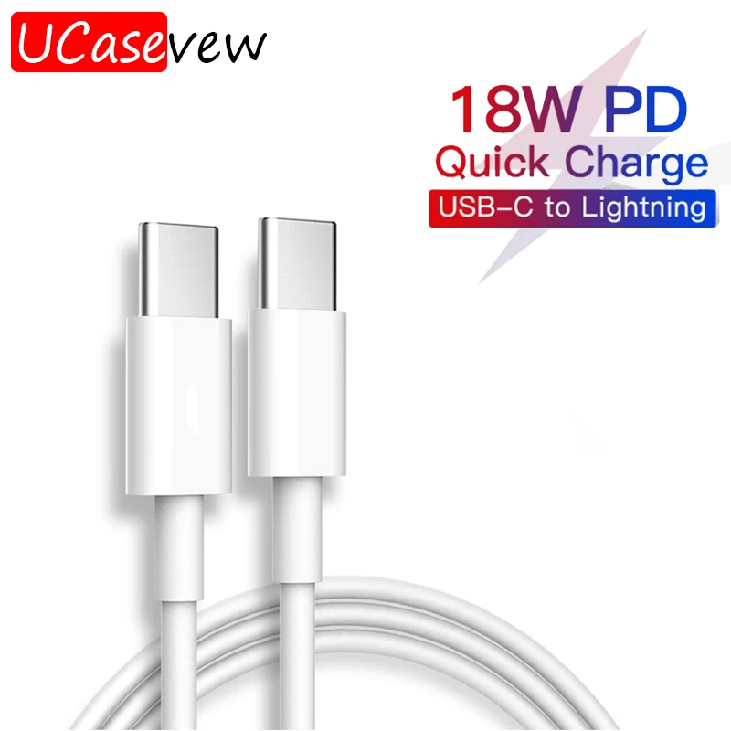 PD 18 Вт USB C кабель типа для быстрой зарядки iPhone 8 X Xs 11 Pro Max кабели Samsung S9 S10 Note 10|Кабели