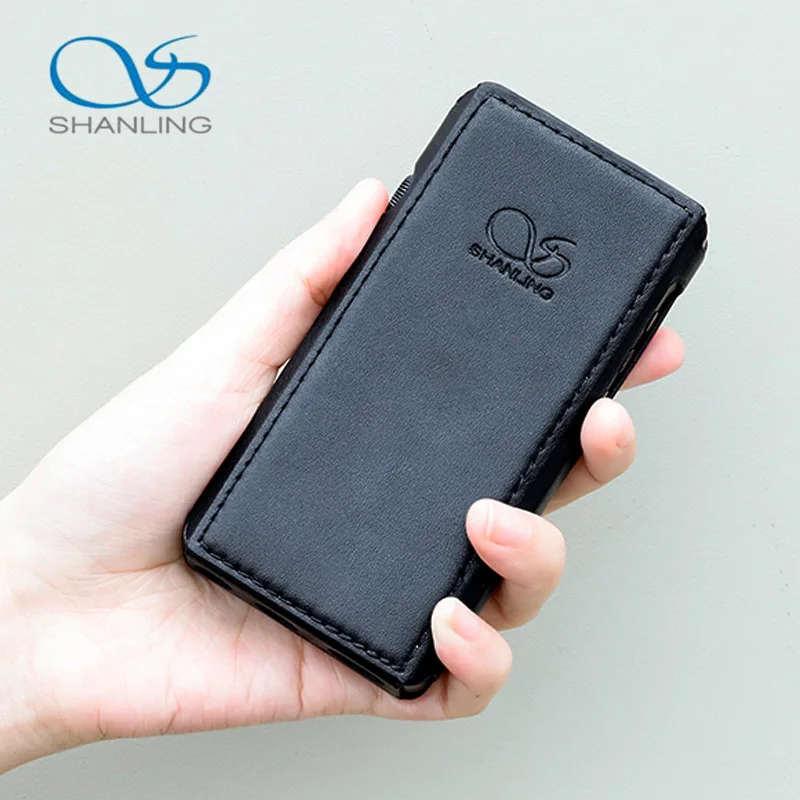 Оригинальный кожаный чехол для музыкального плеера Shanling M5s|Сумки и чехлы плееров