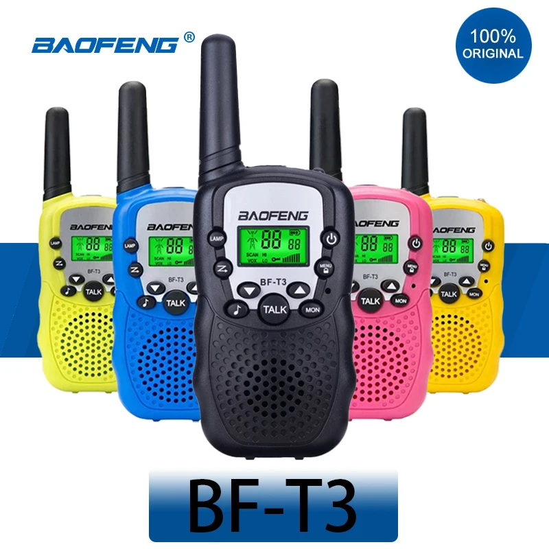 Baofeng портативная мини-рация для детей 0 5 Вт 8/22 канала рация PMR/FRS/GMR