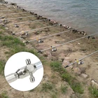 Телескопическая Подставка для удочки, держатель для удочки, V-образный держатель