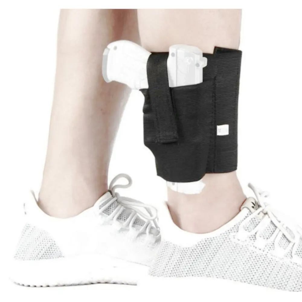 Ohhunt кобура для лодыжки Регулируемый Неопреновый эластичный чехол переноски