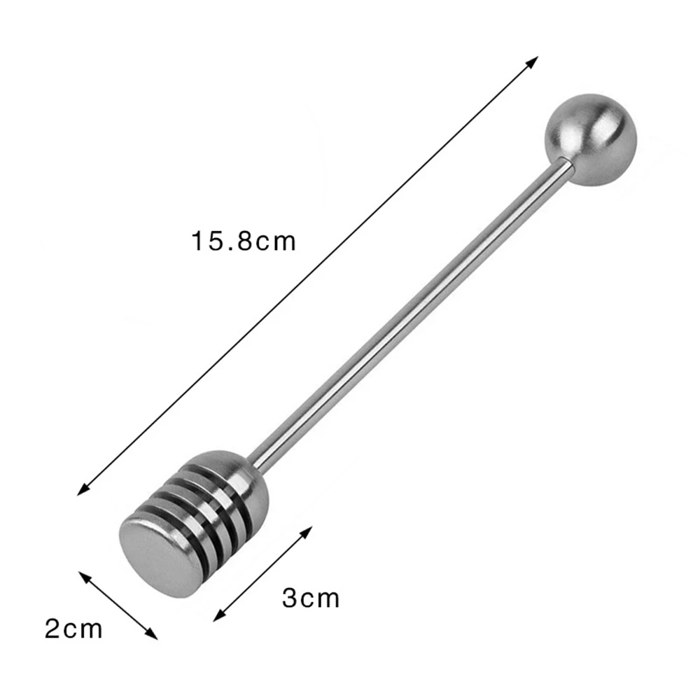 2 шт./набор медовые палочки из нержавеющей стали|Ложки| |
