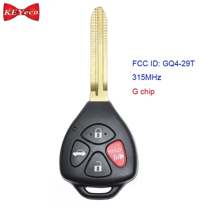 KEYECU для Toyota Venza Corolla Avalon 2010 2011 2012 2013 пульт дистанционного управления Управление