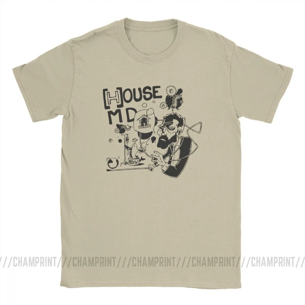 Мужская футболка с круглым вырезом из натурального хлопка коротким рукавом |