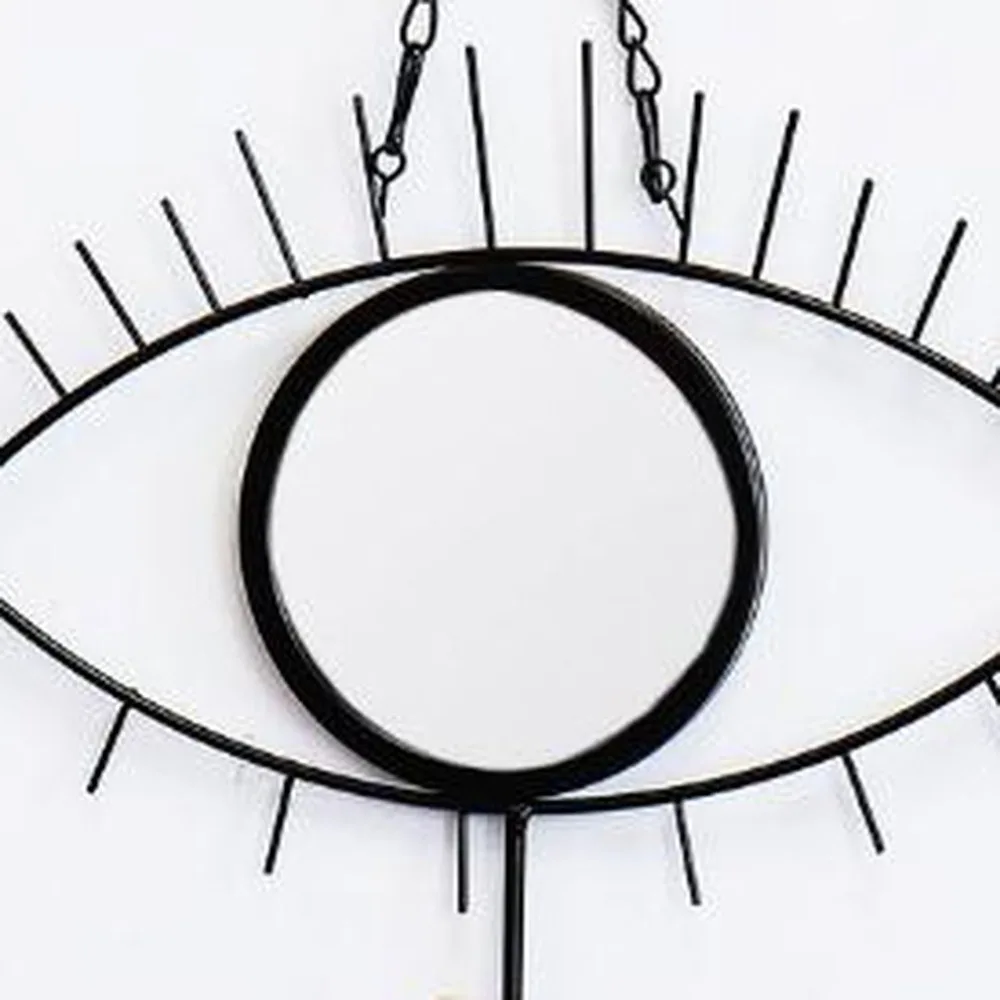 Скандинавском стиле геометрический дизайн зеркальные железные художественные