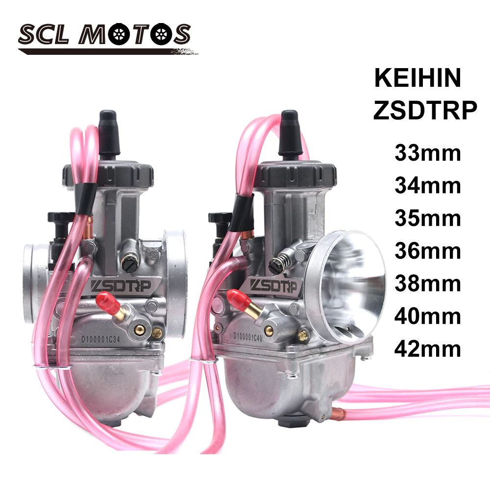 SCL мотоциклетный мотоцикл KEIHIN PWK карбюратор 33 34 35 36 38 40 42 мм Carb гоночные скутеры