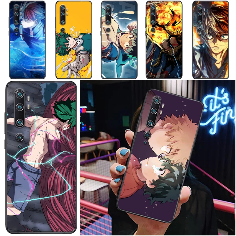 

My Hero Academia Dabi Shigaraki Todoroki Shouto Tomura Boku Bakugou Katsuki Phone Case For Xiaomi CC9 Pro CC9e Soft TPU Funda