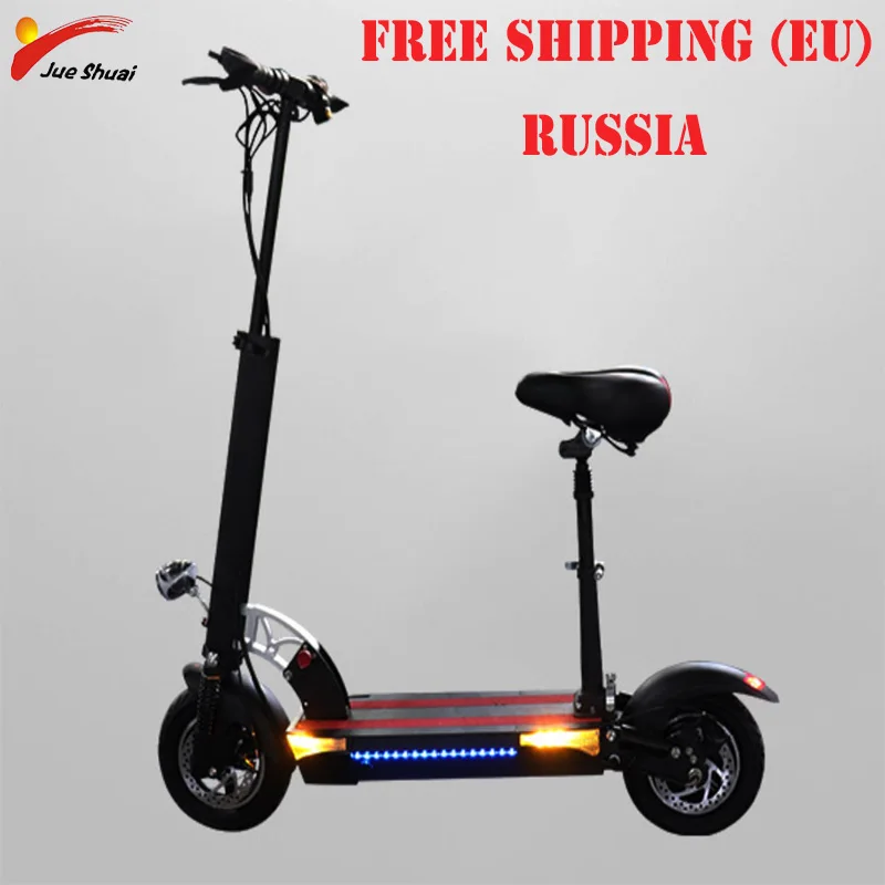 Электрический скутер 45км/ч 48V 500W E скутер Батарея 80 км Patinete трамвай Adulto скутер электрический escooter patinete eléctrico