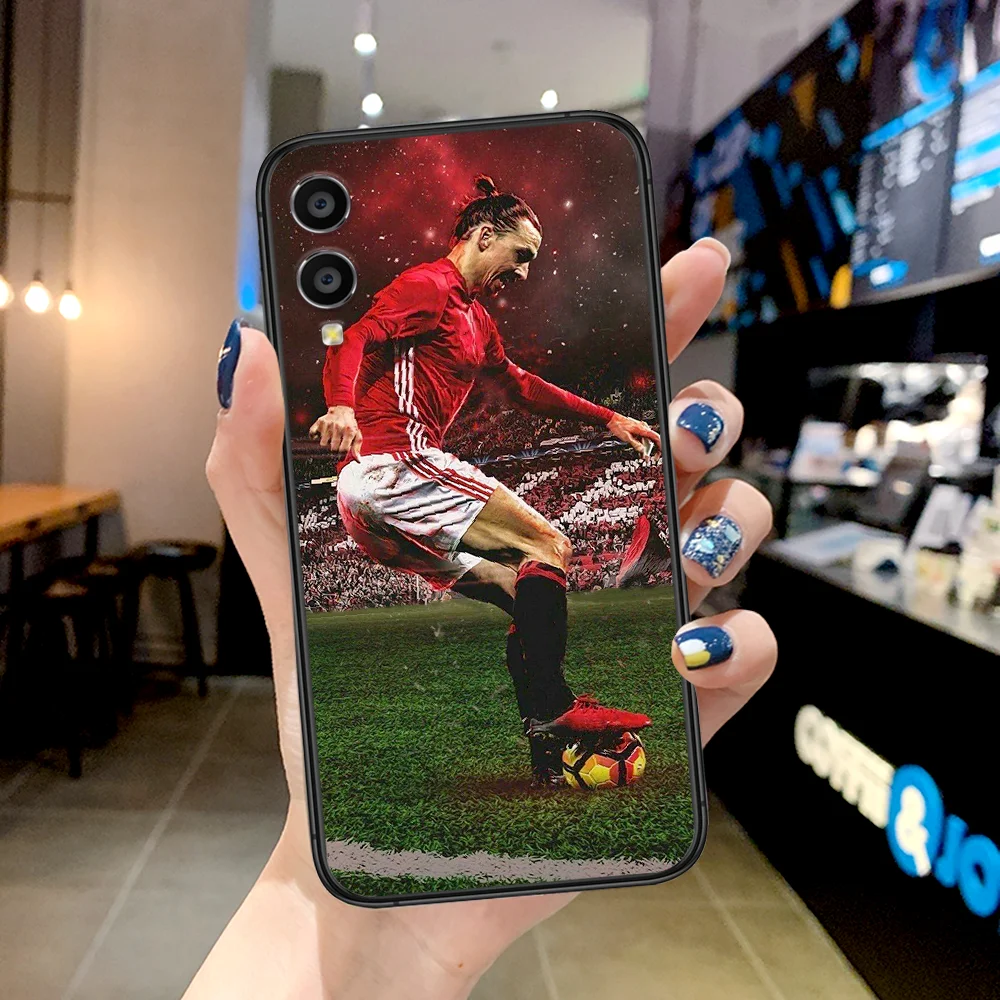 

Football Lbrahimovic Soccer Phone Case For Huawei Honor 6A 7A 7C 8 8A 8X 9 9X 10 10i 20 Lite Pro Play black Cover 3D Etui
