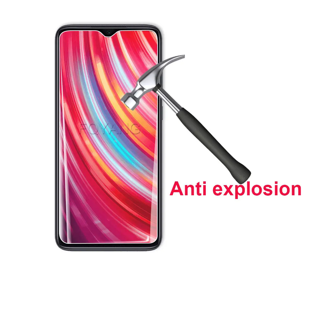 2 в 1 0 26 мм 9H закаленное стекло для Xiaomi Redmi Note 8 7 Pro K20 Mi 9T A3 CC9 Защитная пленка
