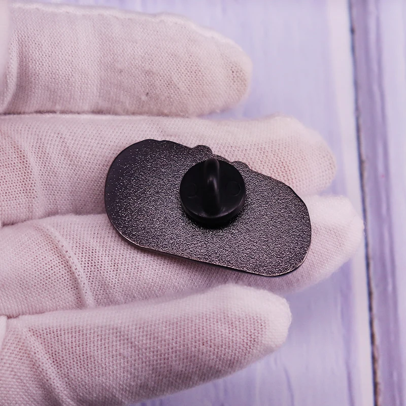 Ручная консоль милый Монокума эмалированная булавка Мультяшные животные