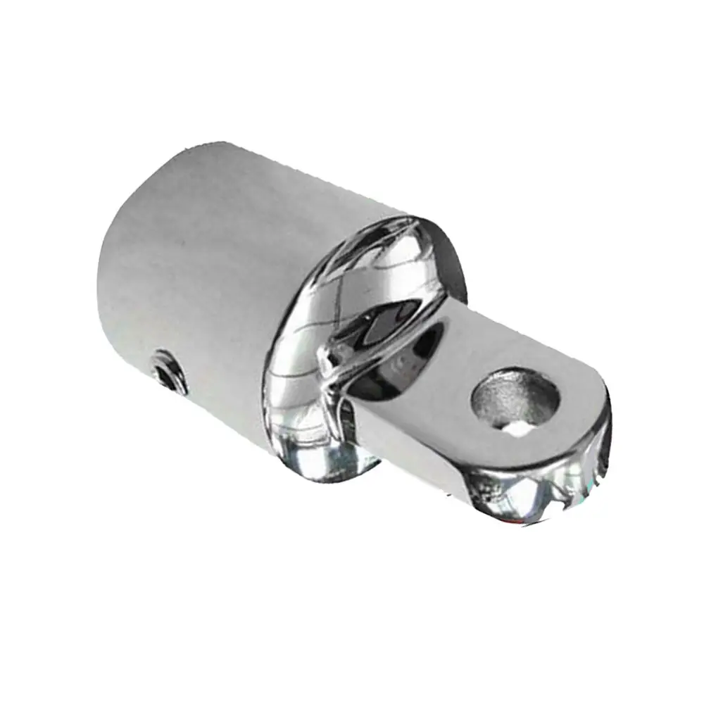 

316 Marine Stainless Steel Eye End Cap Bimini Top Fitting / Hardware Pipe Joint Yacht Marine Hardware Pipe Connector