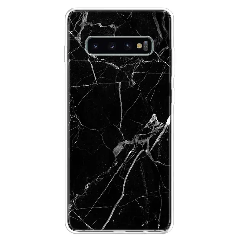 Чехол с белыми мраморными листьями для телефона Samsung Galaxy A50 A70 A10 A20E A51 A71 M30S A30 A40 A01A21