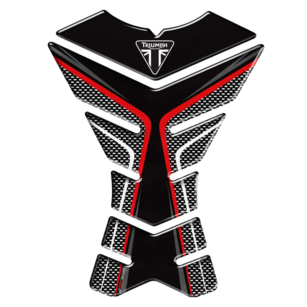 

Motorcycle For Triumph 675R Tiger 800 XC Speed Triple Tankpad 3D Tank Pad Protector Decal Stickers